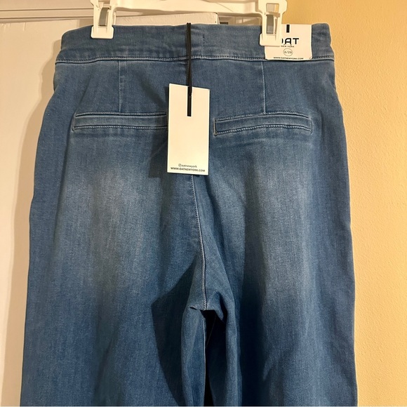 Oat New York Wide Leg High-Rise Jeans NWT Women 6/28 - Picture 14 of 16